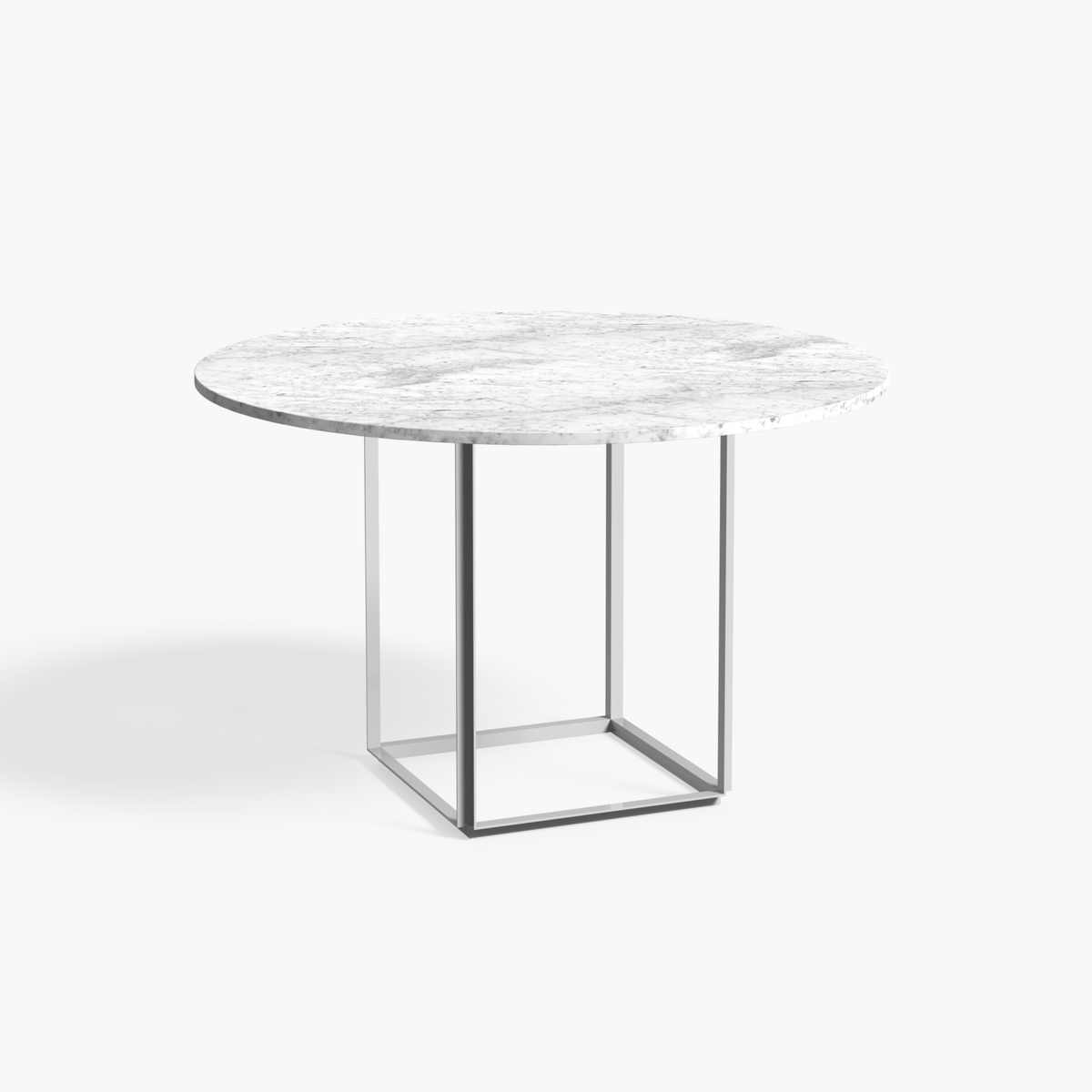New Works - Florence dining table - Ø 120 cm, w. marble - Skandium London