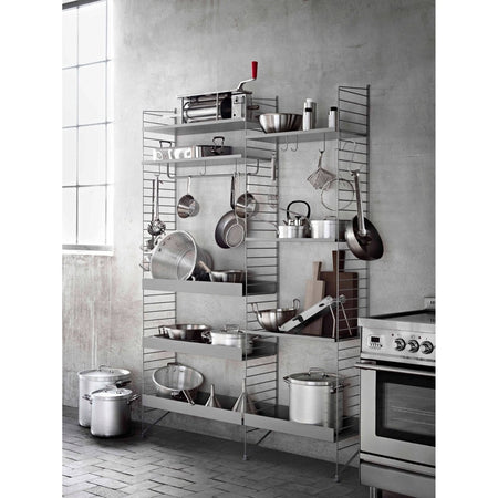 String - Rails for Metal Shelves - Skandium London