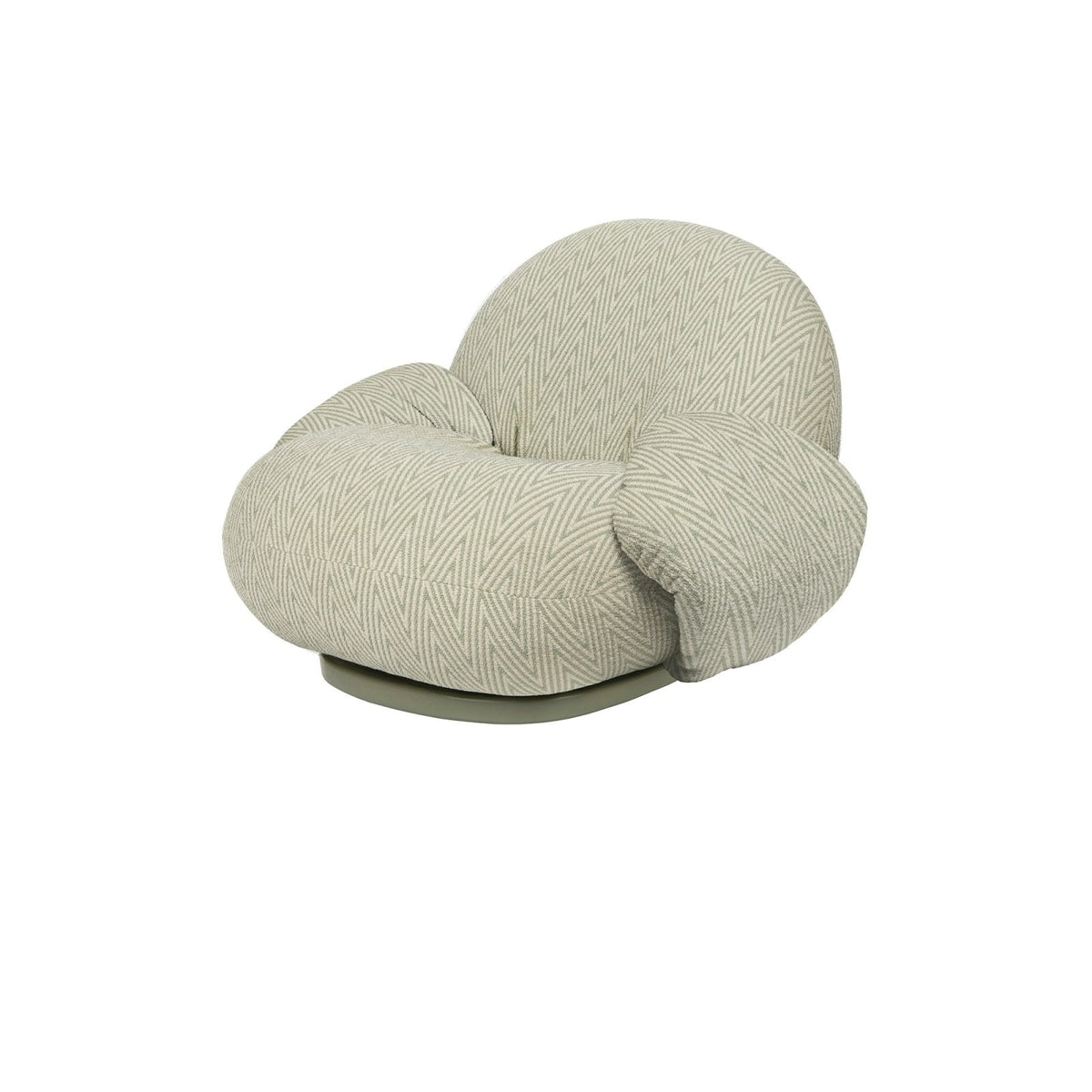 Gubi - Pacha Lounge Chair - Outdoor Swivel w. Armrest - Skandium London
