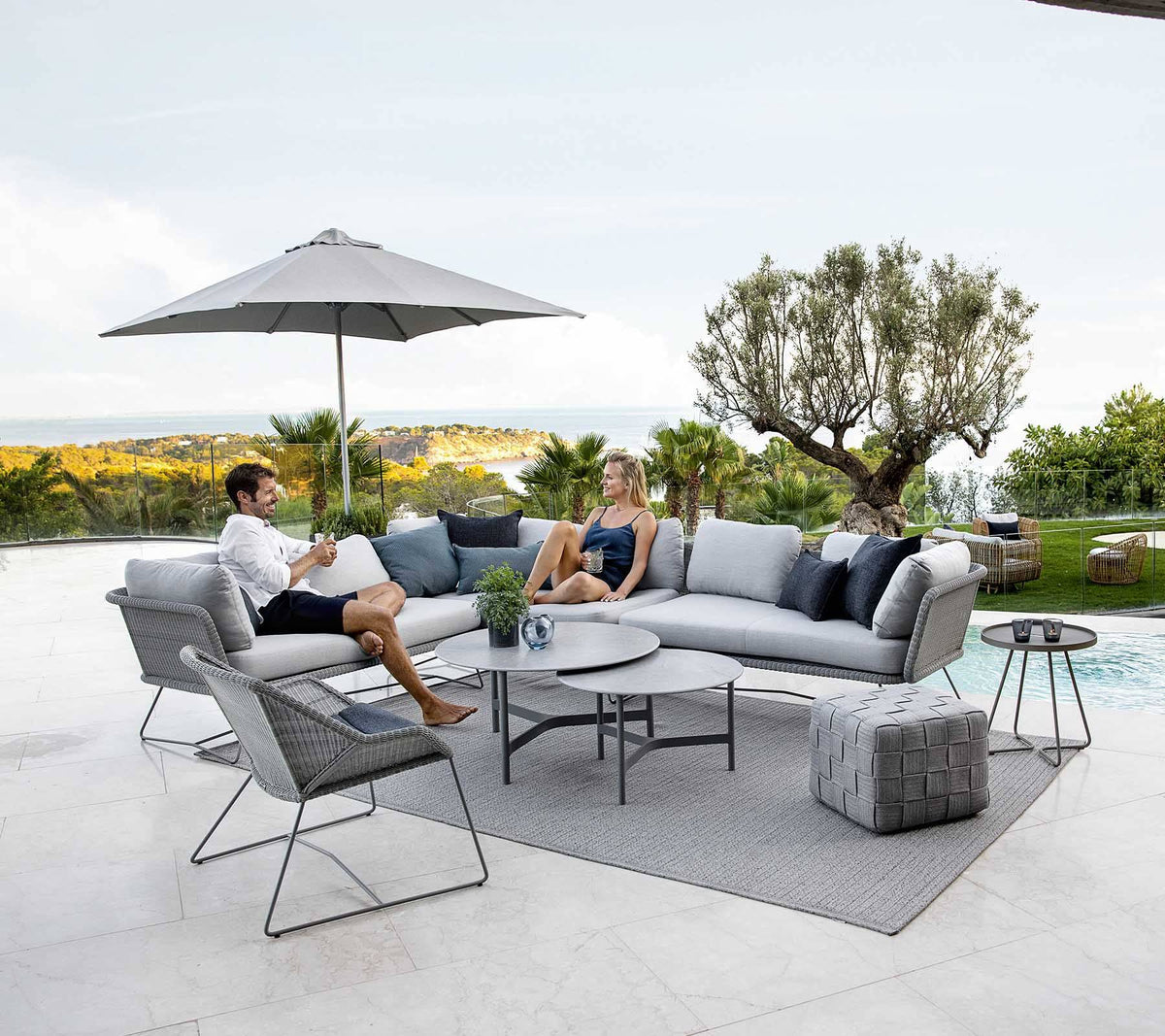 Horizon Sofa | Left Module | 2-seater | Cane-line | Skandium London