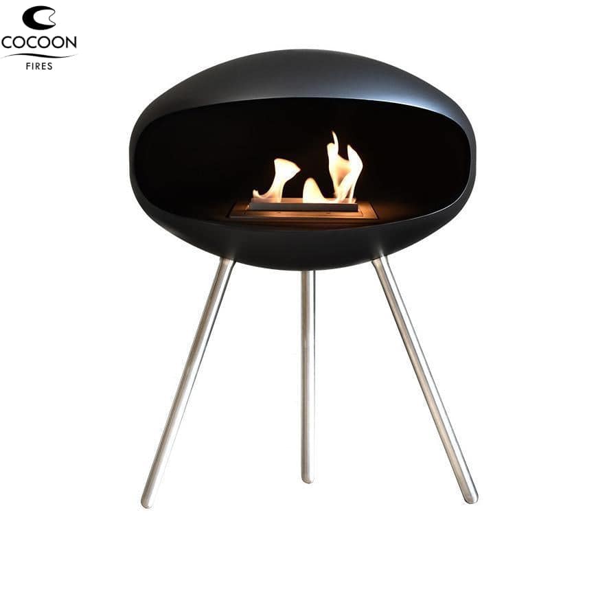 Terra | Standing Fireplace | Cocoon Fires | Skandium London