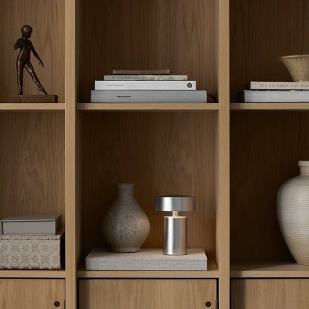 Audo (Menu) - Column Table Lamp, Portable - Skandium London