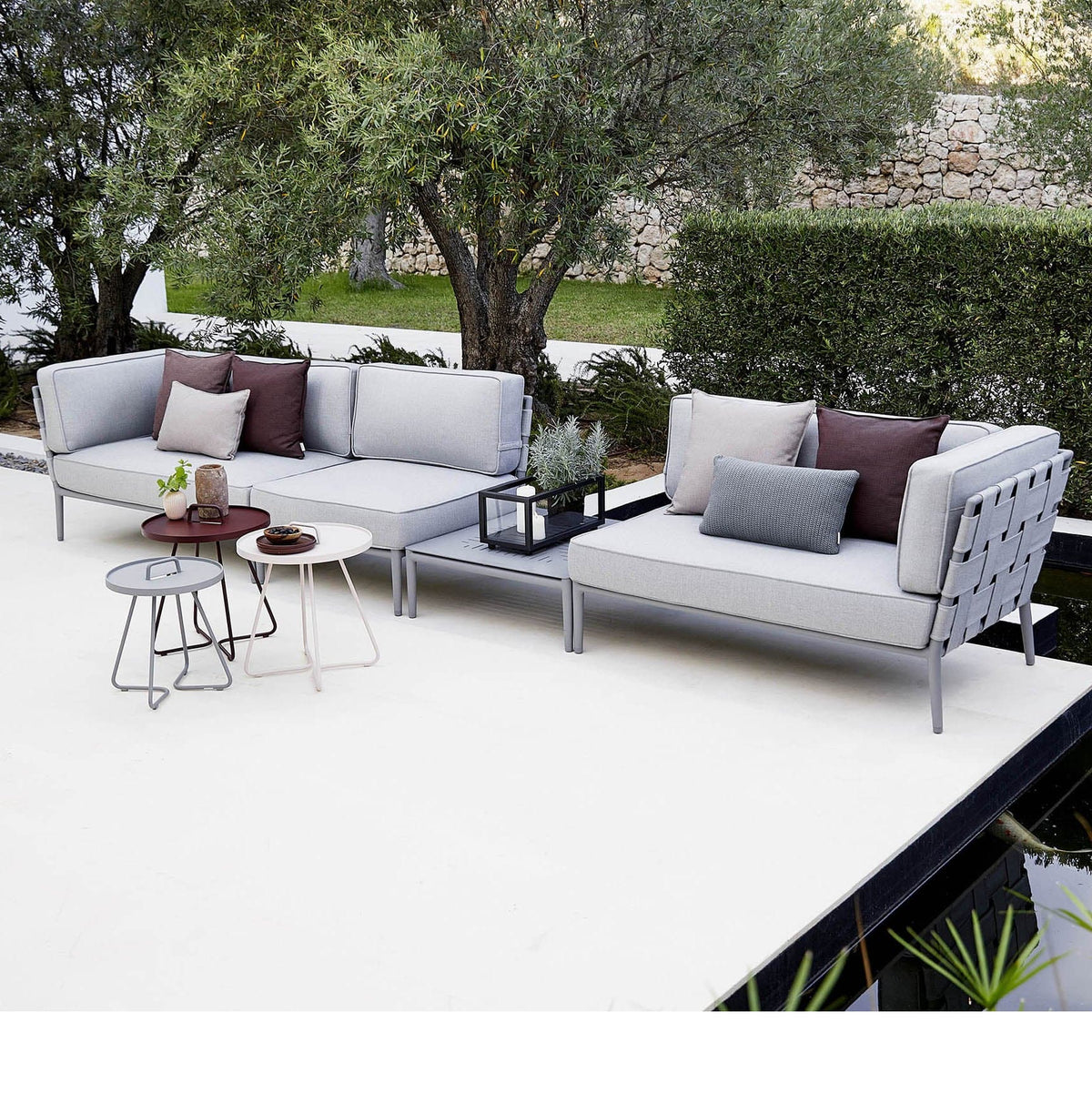 Cane-line - Conic Sofa - Right Module - 2-seater - Skandium London