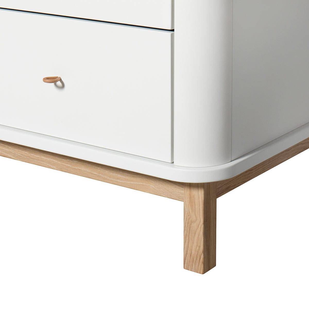 Dresser 6 drawers, white/oak | Oliver Furniture | Skandium London