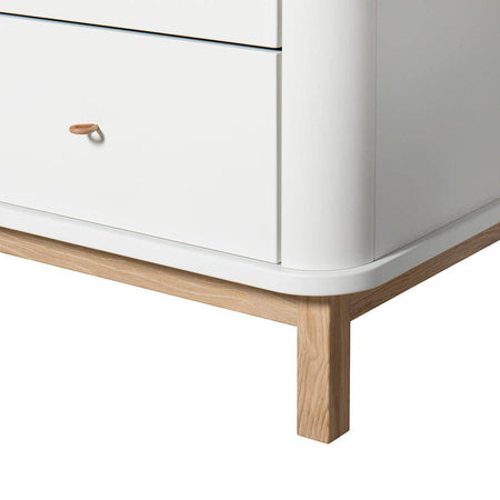 Dresser 6 drawers, white/oak | Oliver Furniture | Skandium London