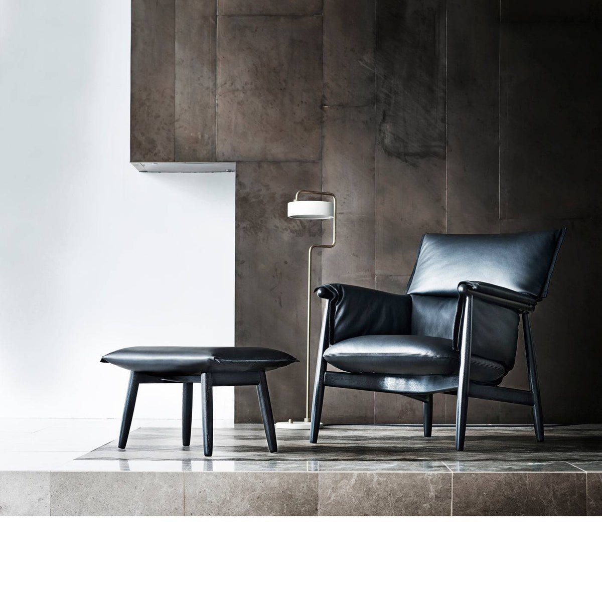 Carl Hansen - E016 Embrace Footstool - Skandium London