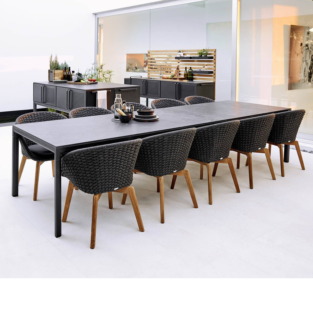 Peacock Chair | Teak Legs | Cane-line | Skandium London