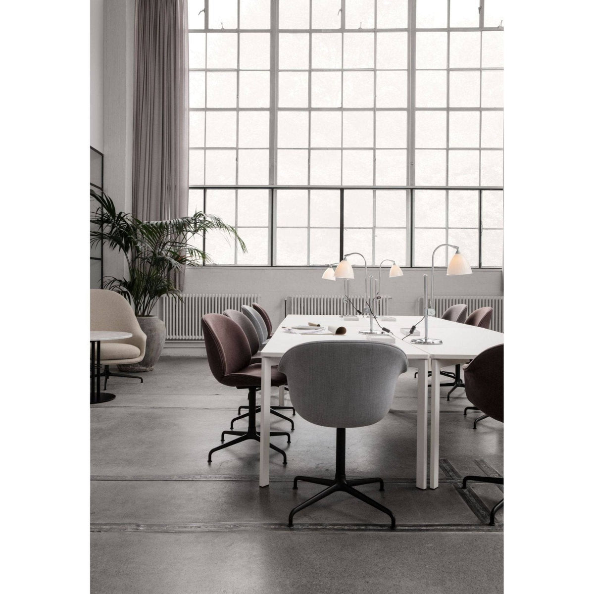 Gubi - Bat Meeting Chair - Front Upholstered - Skandium London