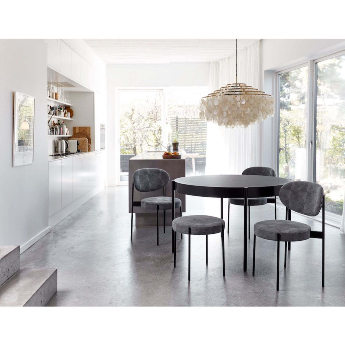 Verpan - Series 430 chair - Black Base - Skandium London
