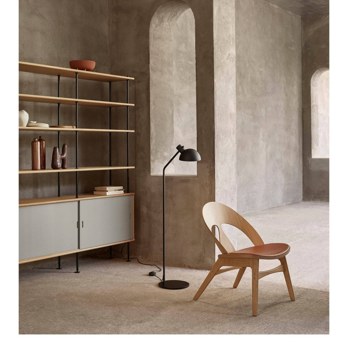 Carl Hansen - BM0253 Shelving System - Configuration 3 - Oiled Walnut - Skandium London