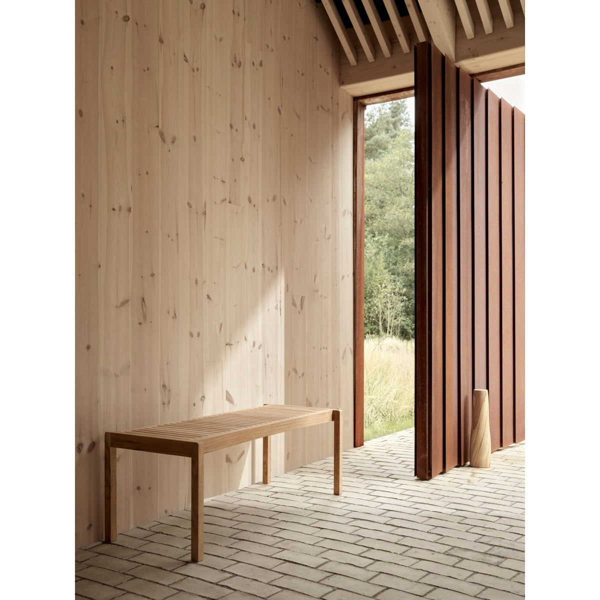 Carl Hansen - AH912 Table Bench - untreated teak - Skandium London