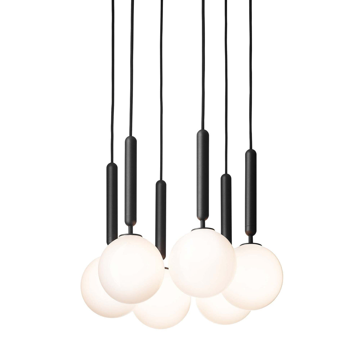 Miira 6 Opal Pendant Lamp | Nuura | Skandium London