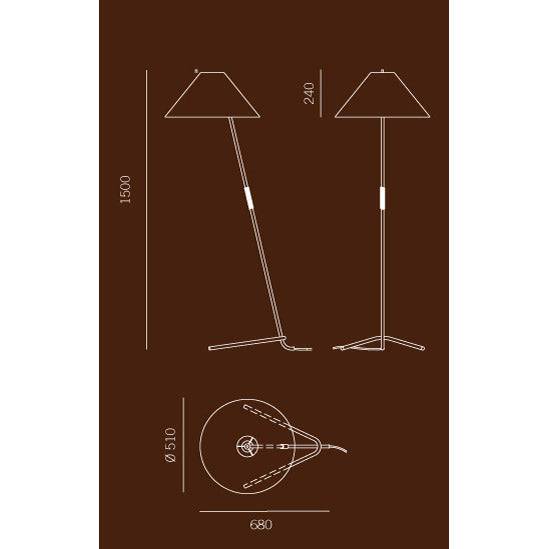 Hase BL Floor Lamp | Kalmar | Skandium London