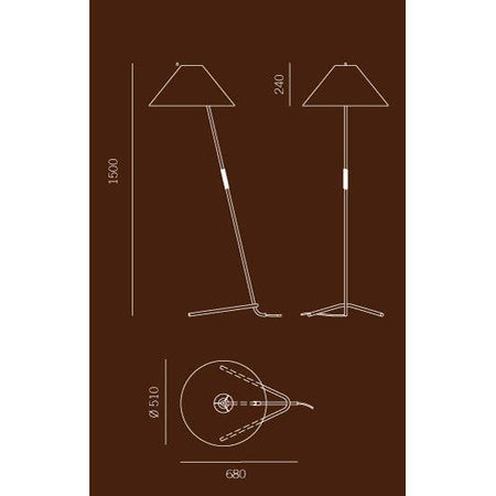 Hase BL Floor Lamp | Kalmar | Skandium London