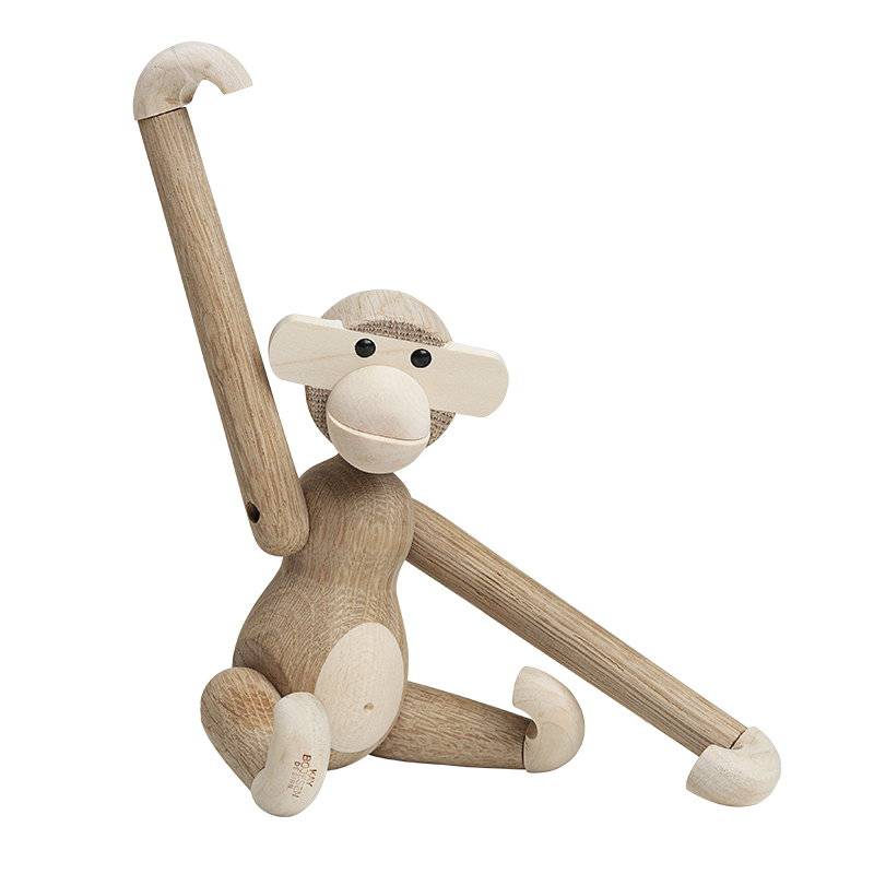 Kay Bojesen wooden monkey | small oak maple | Kay Bojesen | Skandium London