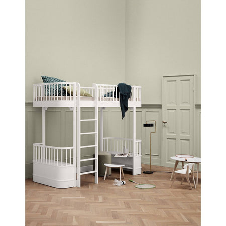 Oliver Furniture - Wood Loft bed, 90x200cm - Skandium London