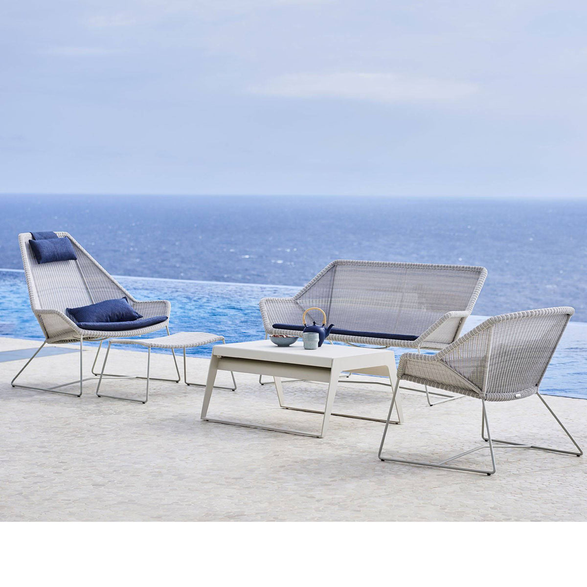 Breeze Footstool | Cane-line | Skandium London