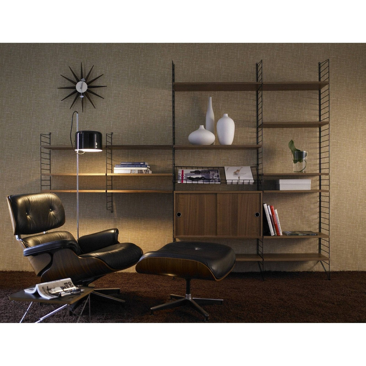 String - Magazine Shelf - Wire - Skandium London