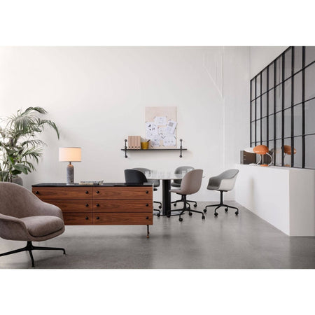 Gubi - Bat Meeting Chair - Front Upholstered - Skandium London