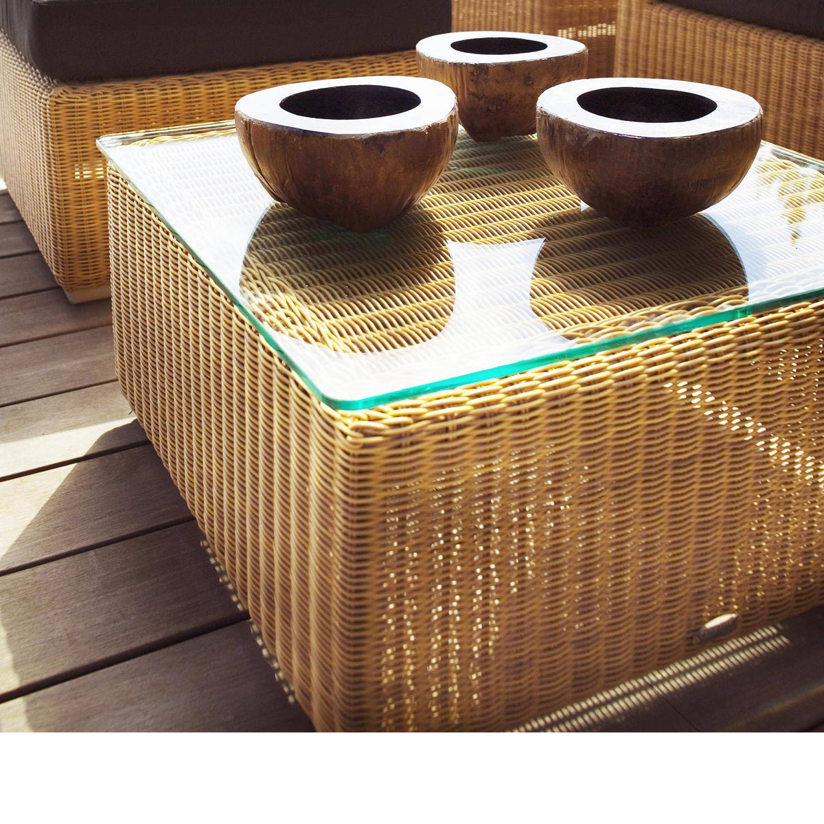 Chester Footstool/Coffee Table | Cane-line | Skandium London