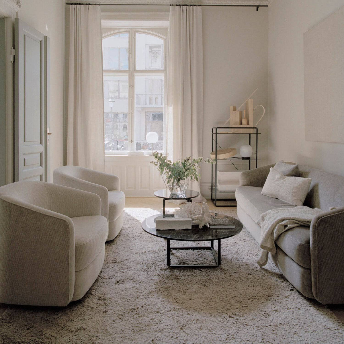 New Works - Florence coffee table, Ø90 - Skandium London