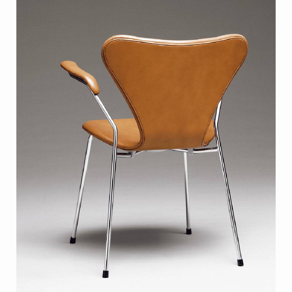 Series 7™ chrome steel armchair fully upholstered | Fritz Hansen | Skandium London