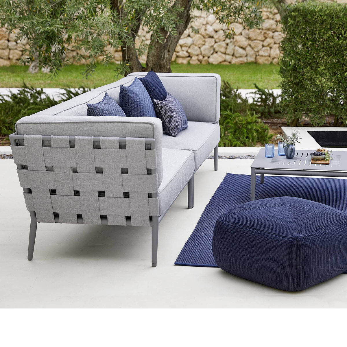 Cane-line - Conic Sofa - Right Module - 2-seater - Skandium London
