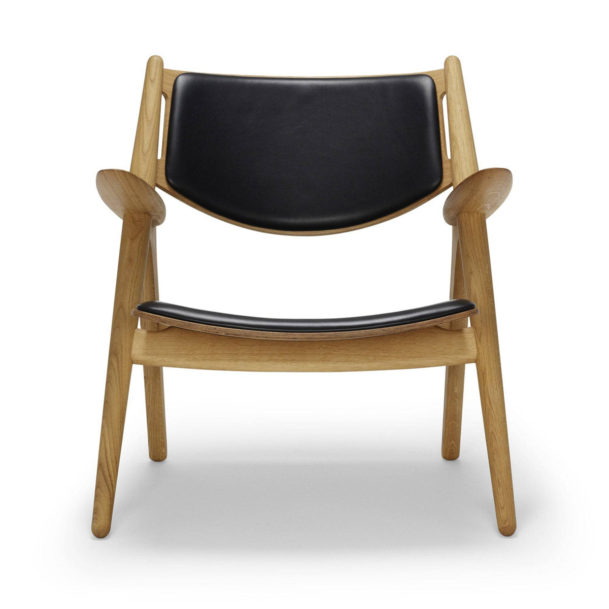 Carl Hansen - CH28 Upholstered Chair - Leather - Skandium London