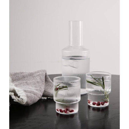 Ripple Carafe 100cl | Ferm Living | Skandium London
