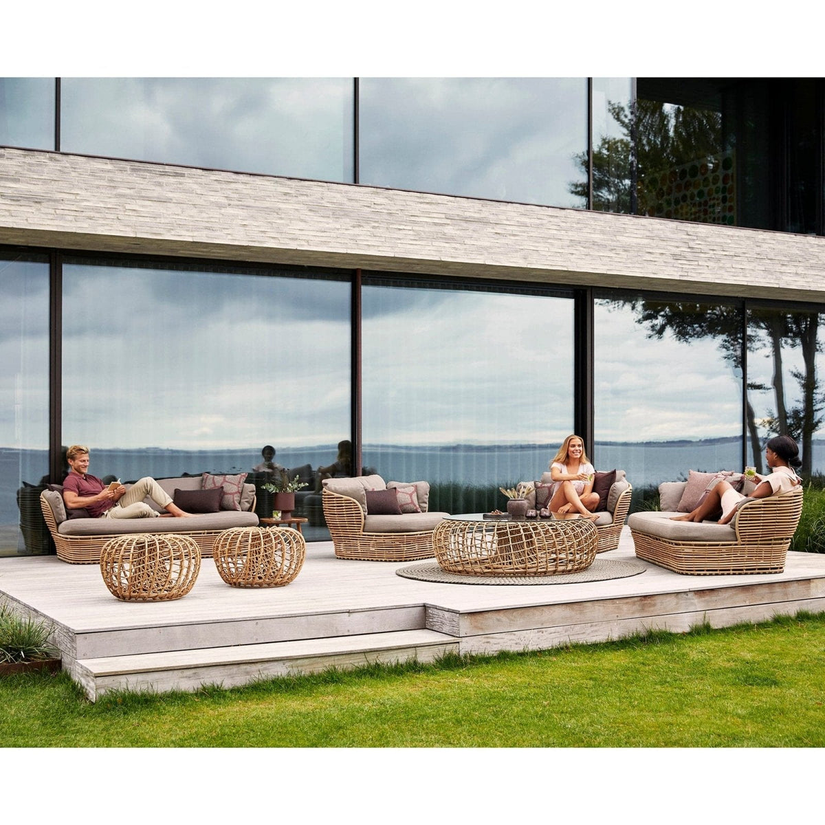 Cane-line - Basket Sofa - 2-Seater - Skandium London