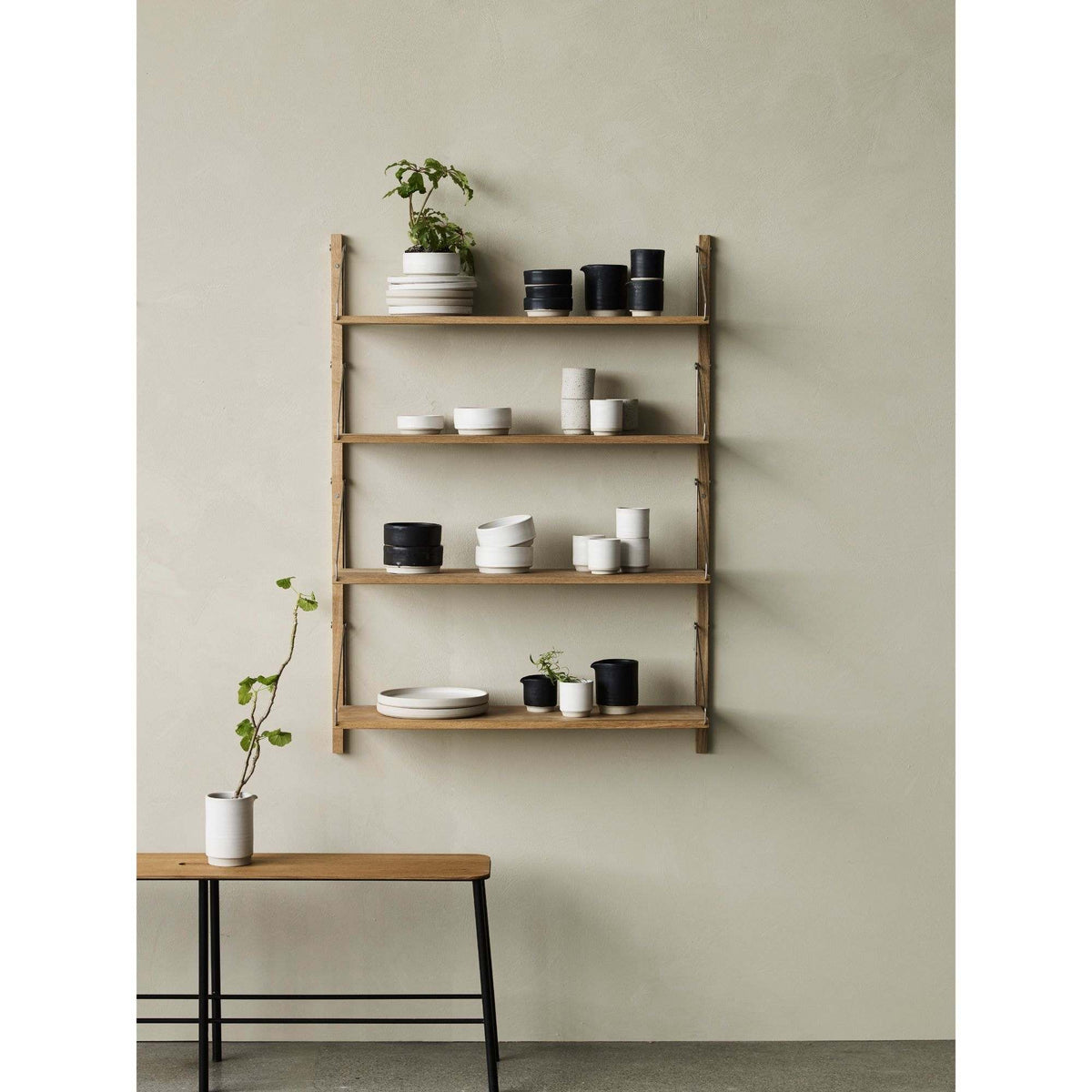 Adam Oak Bench | Frama | Skandium London