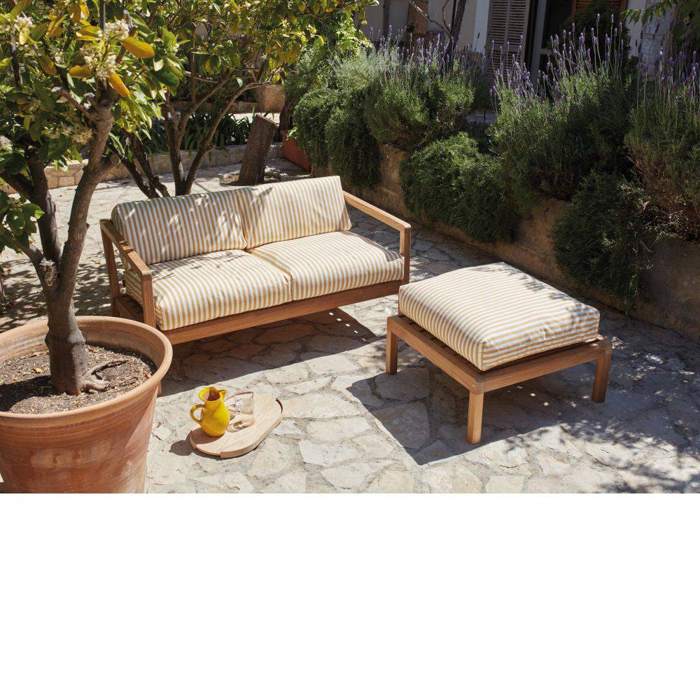 Virkelyst Pouf | Teak | Skagerak | Skandium London