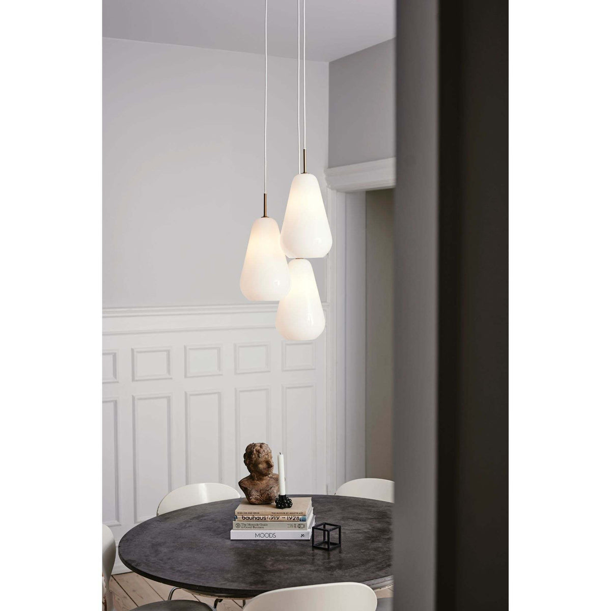 Anoli 3 Opal Pendant Lamp | Nuura | Skandium London