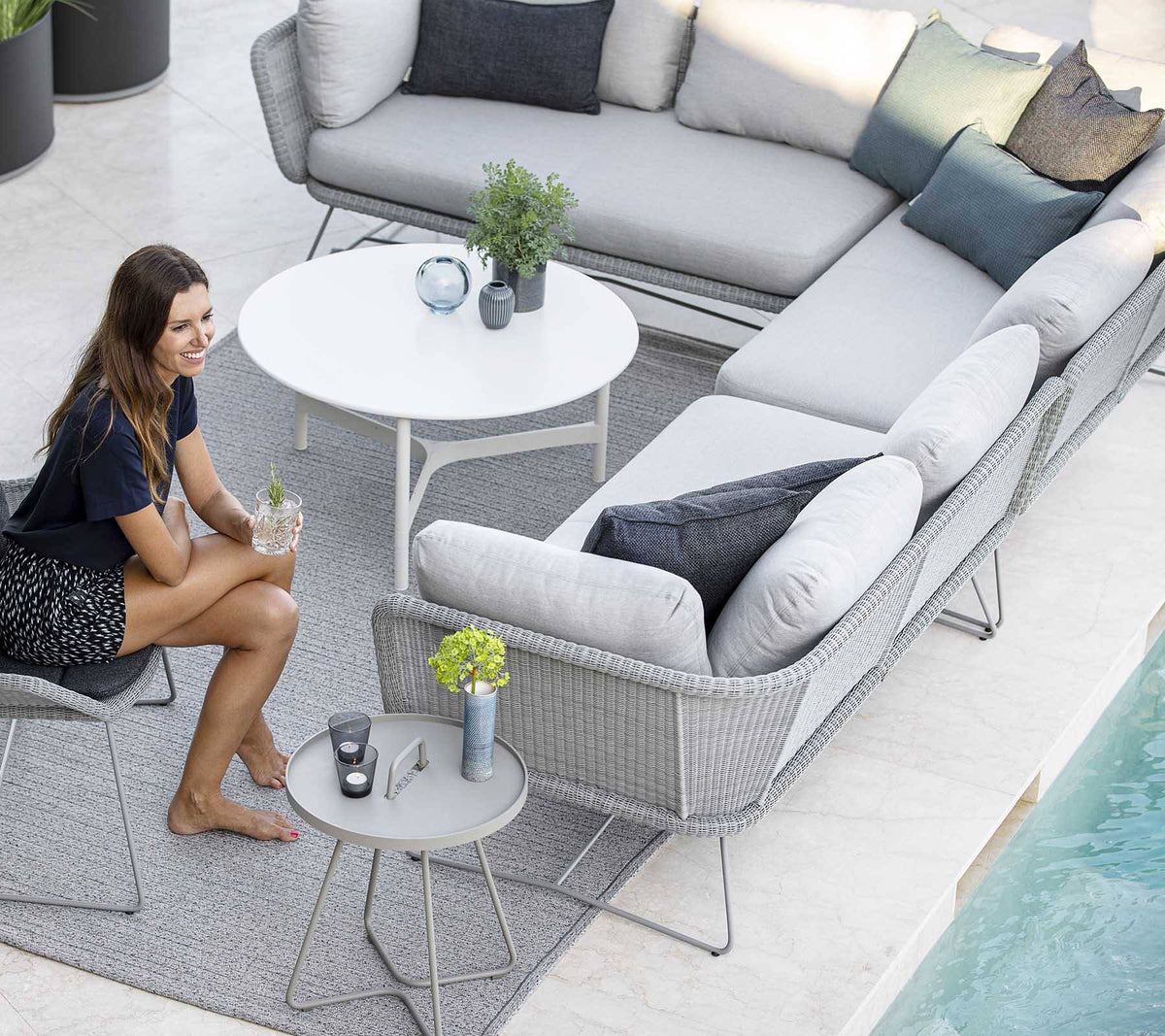 Horizon Sofa | Right Module | 2-seater | Cane-line | Skandium London
