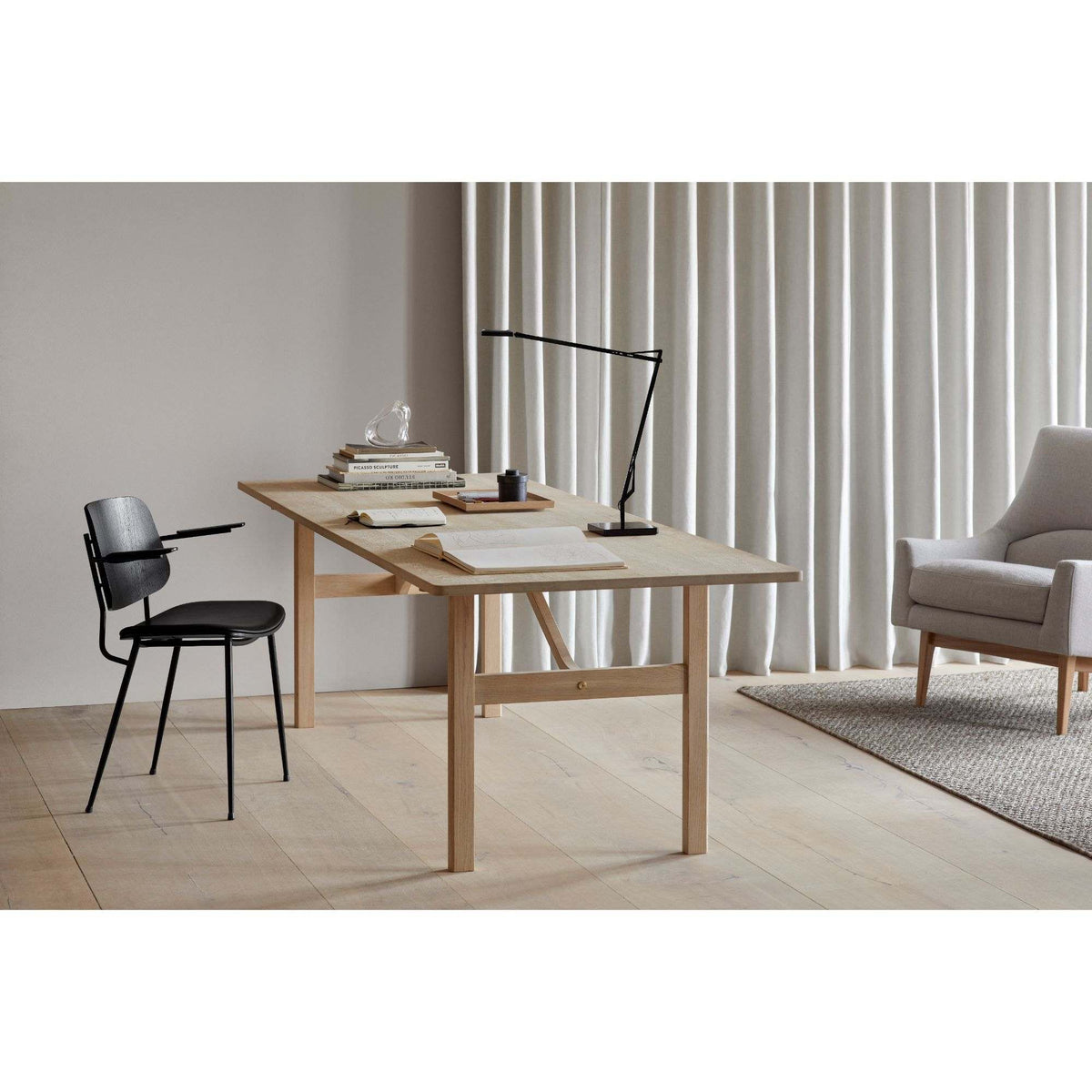 Fredericia - A-chair Wooden Base 6540 - Skandium London
