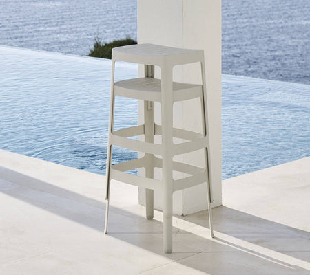 Cut Bar Chair | High | Stackable | Cane-line | Skandium London