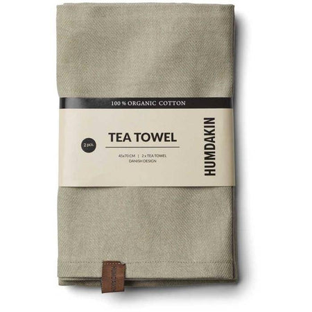 Organic tea towel - 2 pack | Humdakin | Skandium London