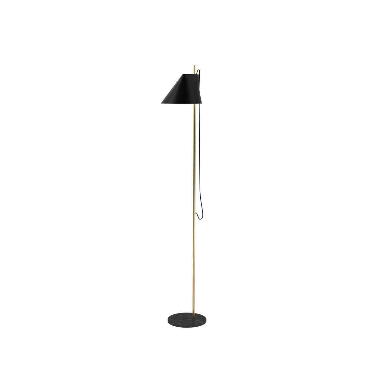Louis Poulsen - Yuh Brass/Marble floor lamp - Skandium London