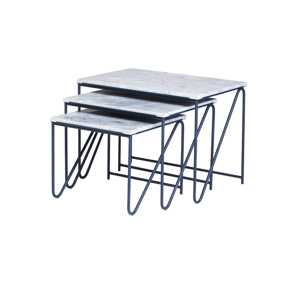 Please Wait to be Seated - Triptych Nesting tables - Skandium London
