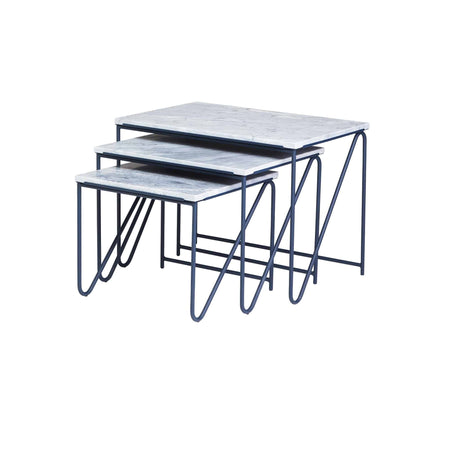 Please Wait to be Seated - Triptych Nesting tables - Skandium London