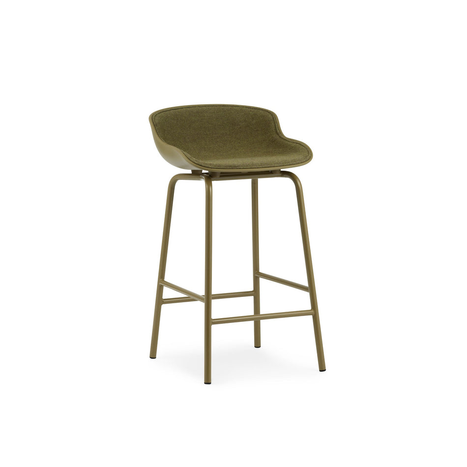 Hyg Barstool 65cm Steel - Front Upholstery