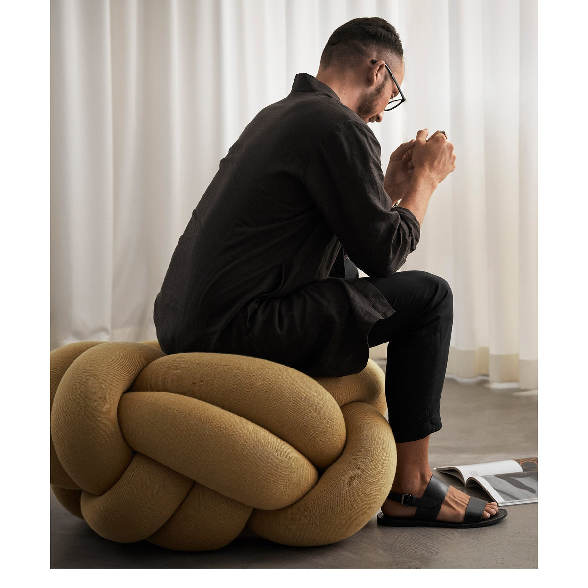 Knot cushion XL | Design House Stockholm | shop at Skandium London