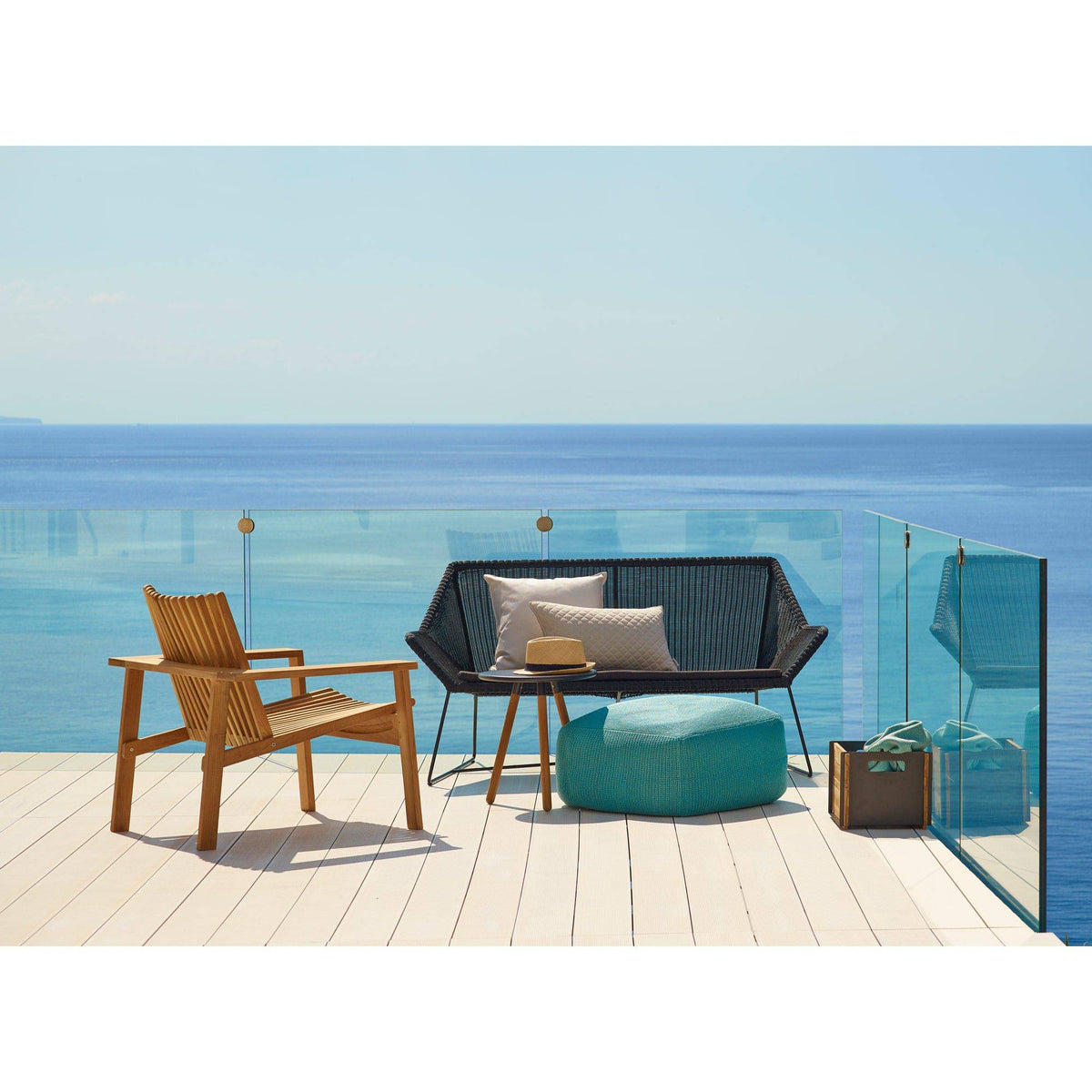 Cane-line - Breeze Lounge Sofa - 2-Seater - Skandium London