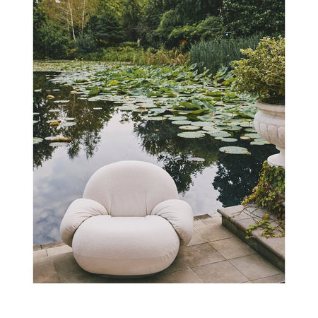 Gubi - Pacha Lounge Chair - Outdoor Swivel w. Armrest - Skandium London